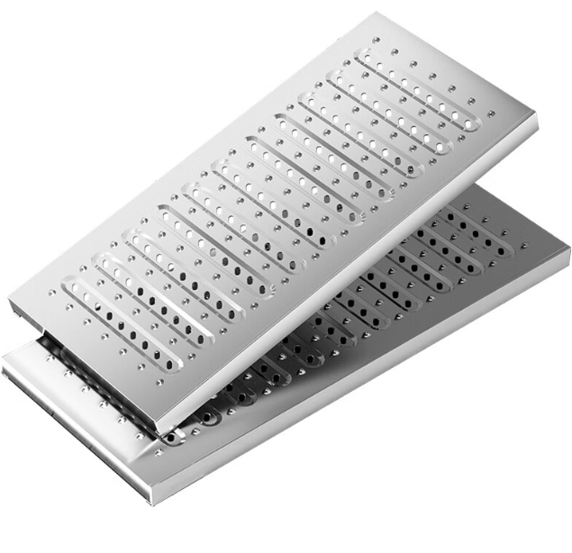 河西区街道不锈钢沟盖板展示